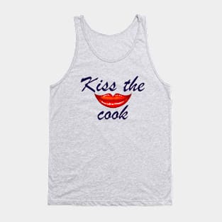 Kiss the cook Tank Top